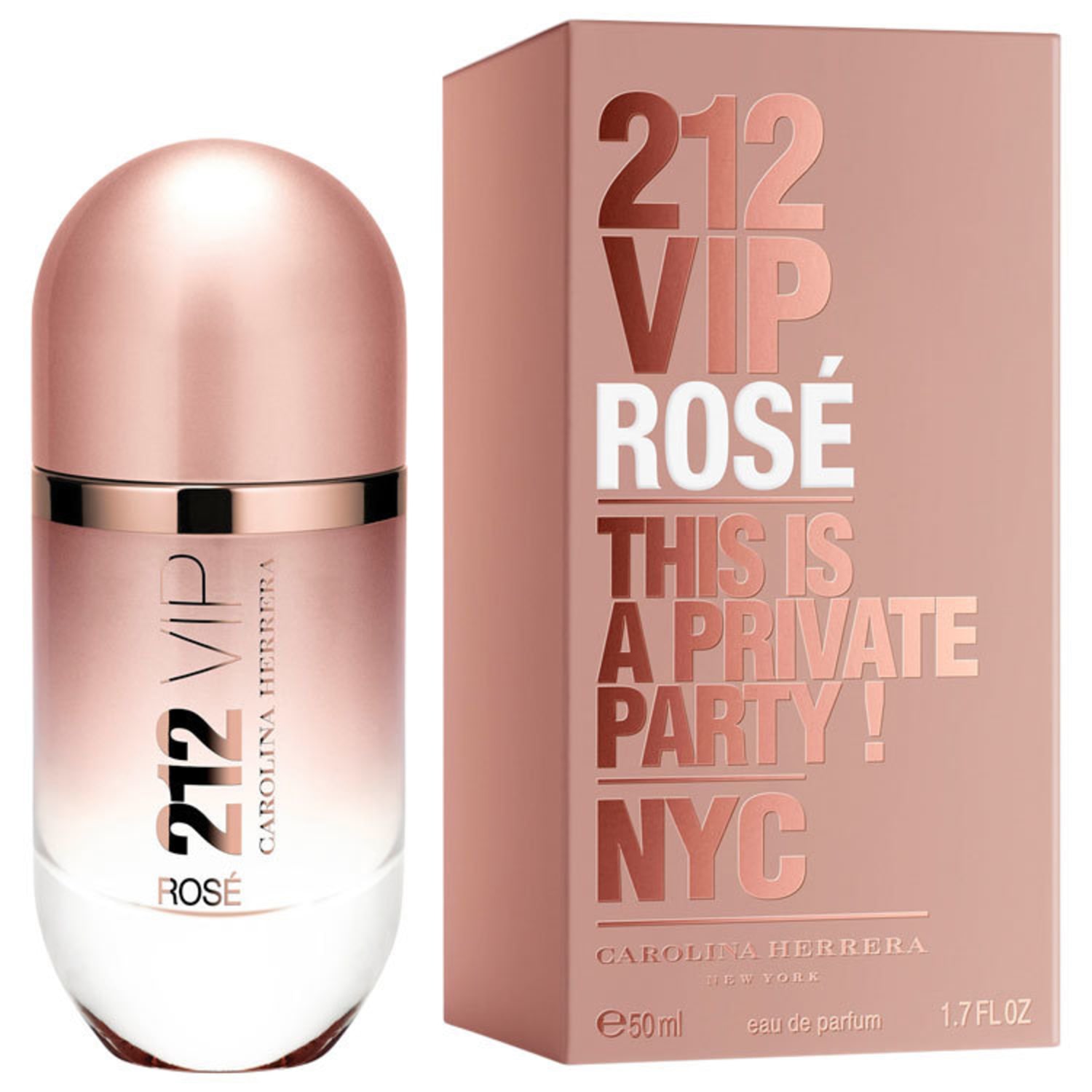 212 VIP Rosé Carolina Herrera Eau de Parfum - Perfume Feminino