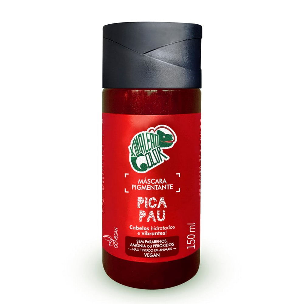 Máscara Pigmentante Kamaleão Color Pica Pau 150ml - Rede dos Cosmeticos