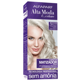 Alta-Moda-e...-Colore-12.111-Louro-Platina-Cinza-Super-Intenso---Corretor-Matizador-150g