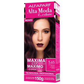 Alta-Moda-e...-Colore-5.65-Vinho-Escuro-Marsala---Coloracao-Permanente-150g