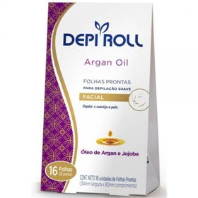 Folhas-Depilatoria-Facial-DePi-Roll-Argan-Oil--16-Unidades-